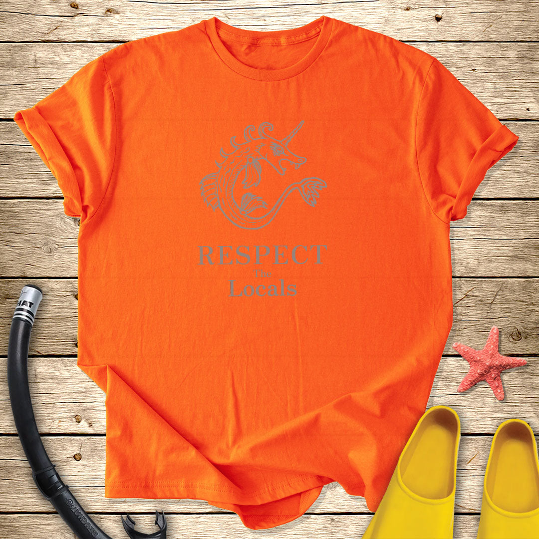 Respect The Locals Medeval Tee