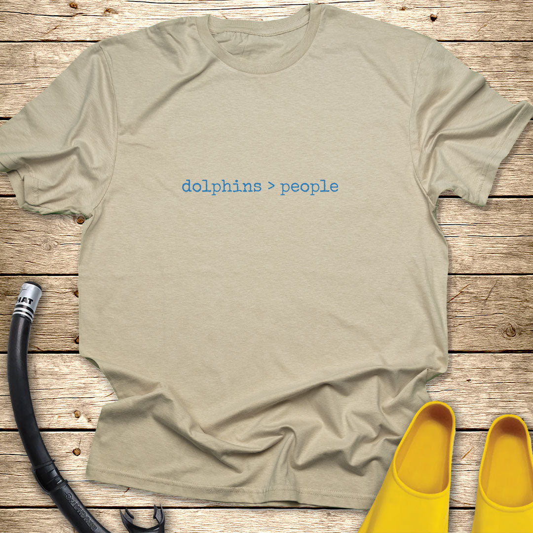 Dolphins > People T-Shirt