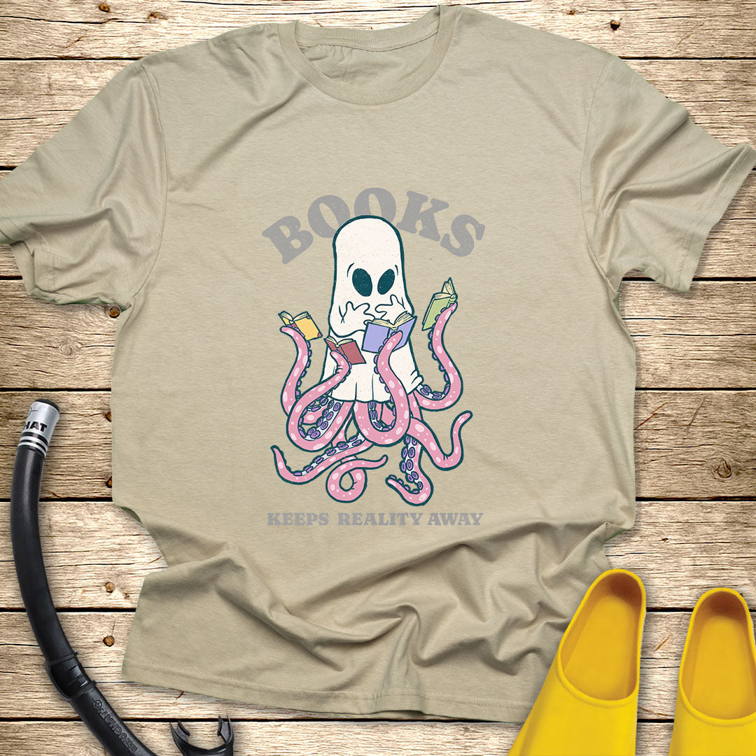 Book Octopus T-Shirt