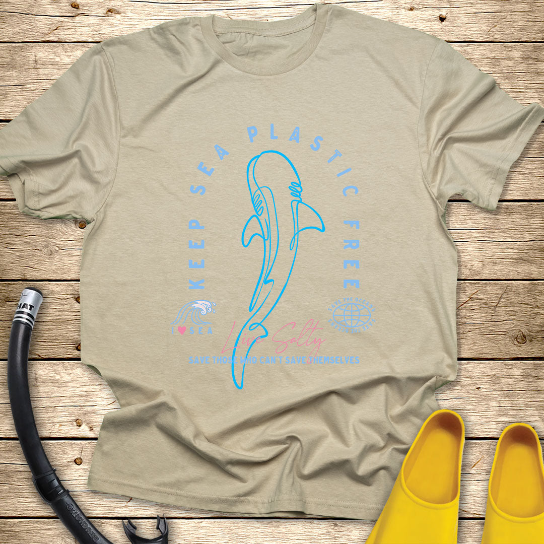 Plastic Free Sea T-Shirt