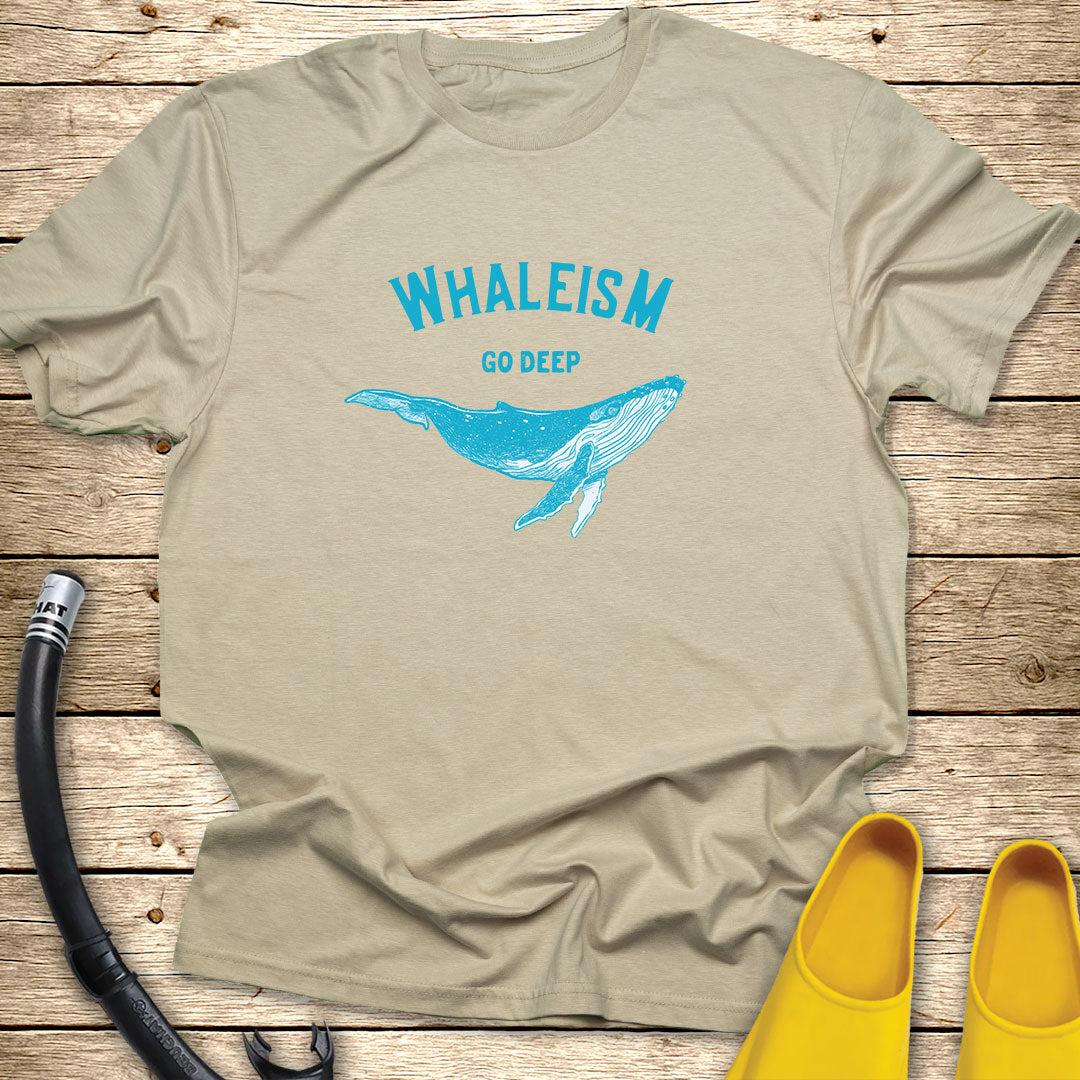 Whaleism, go deep T-Shirt
