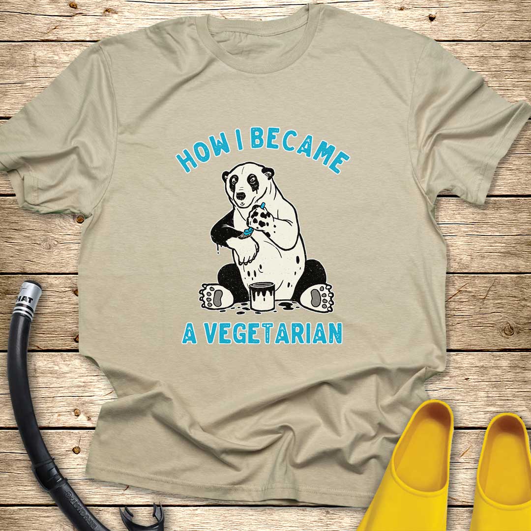A Vegetarin Polar Bear T-Shirt