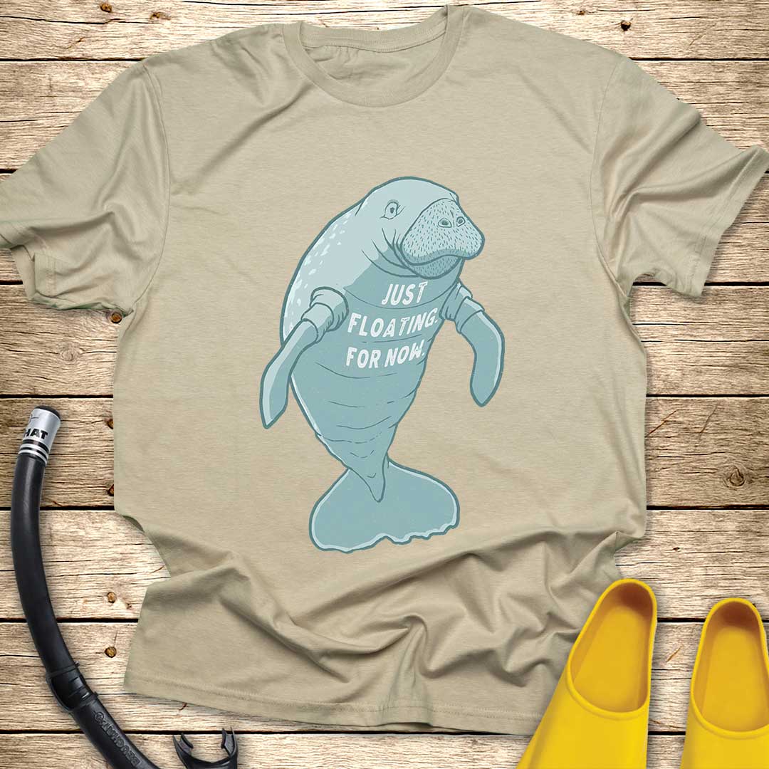 Floating Manatee T-Shirt