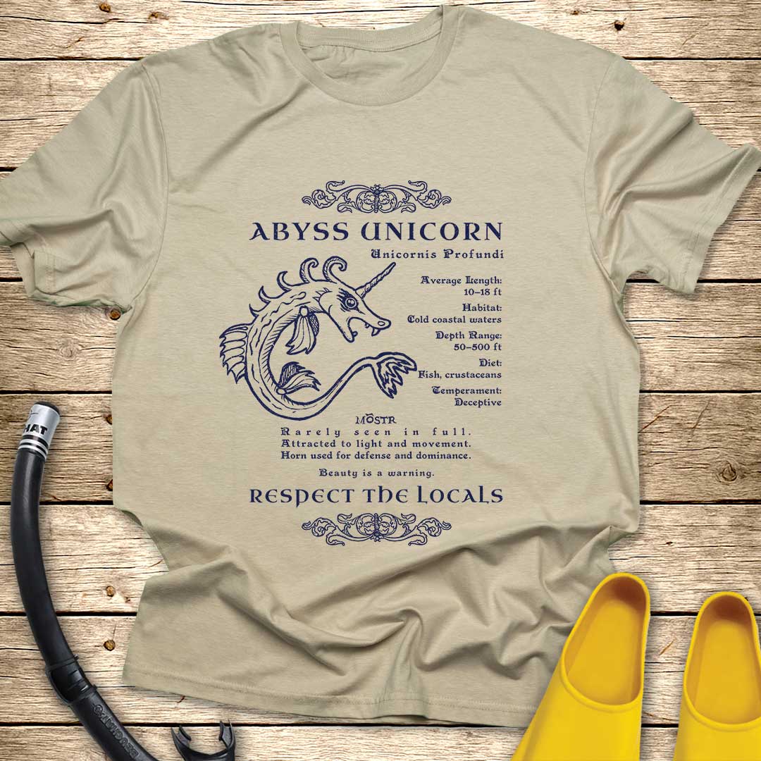 Abyss Unicorn Sea Monster T-Shirt