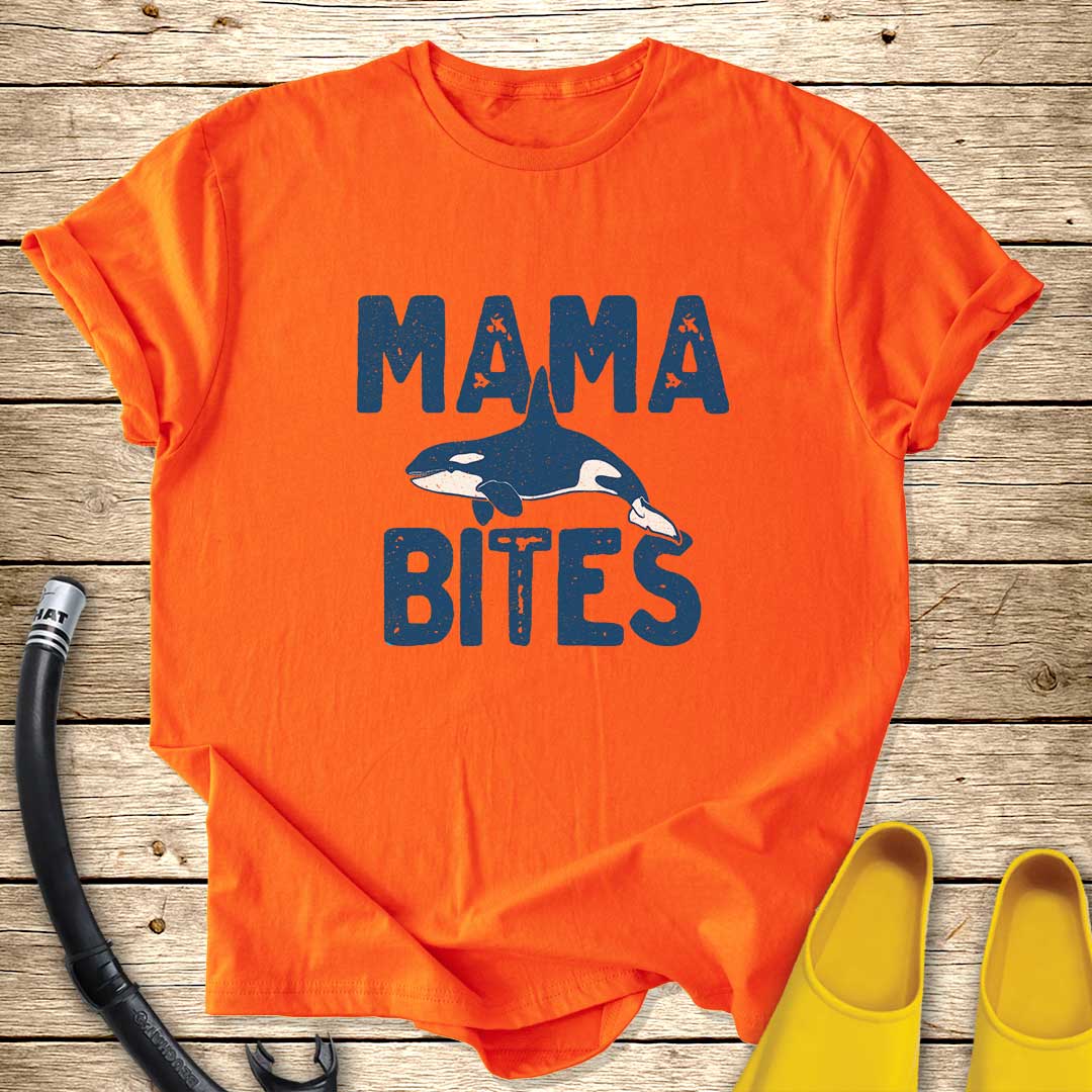 Mama Bites Orca T-Shirt