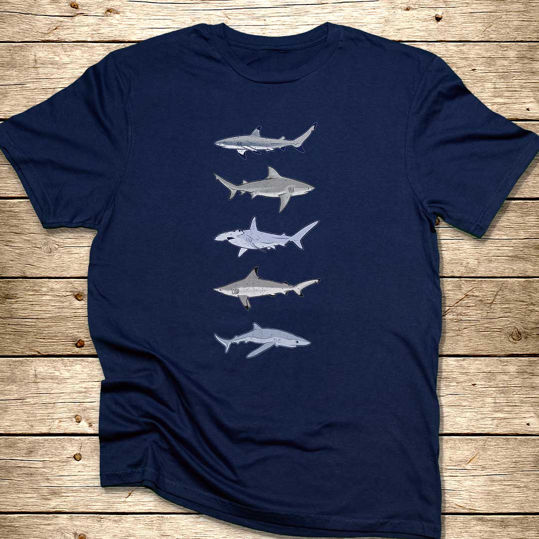 Sharks T-Shirt — Tee for Shark Fans