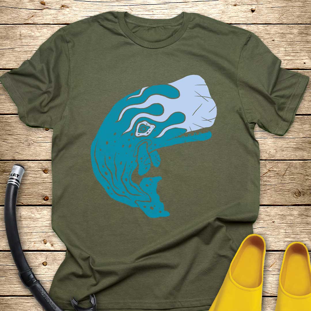 Flaming Whale T-Shirt