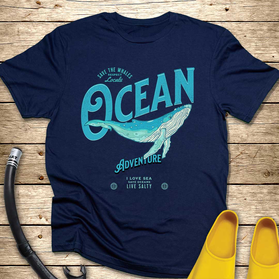 Humpback Whale Ocean T-Shirt