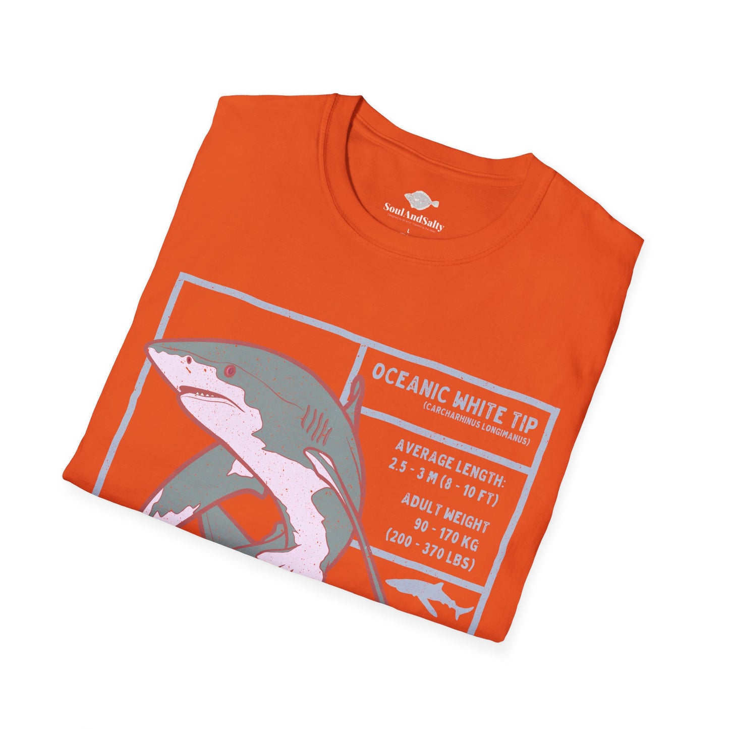 White Tip Shark Tee