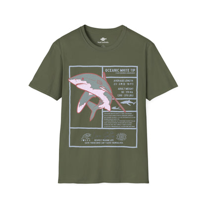 White Tip Shark Tee