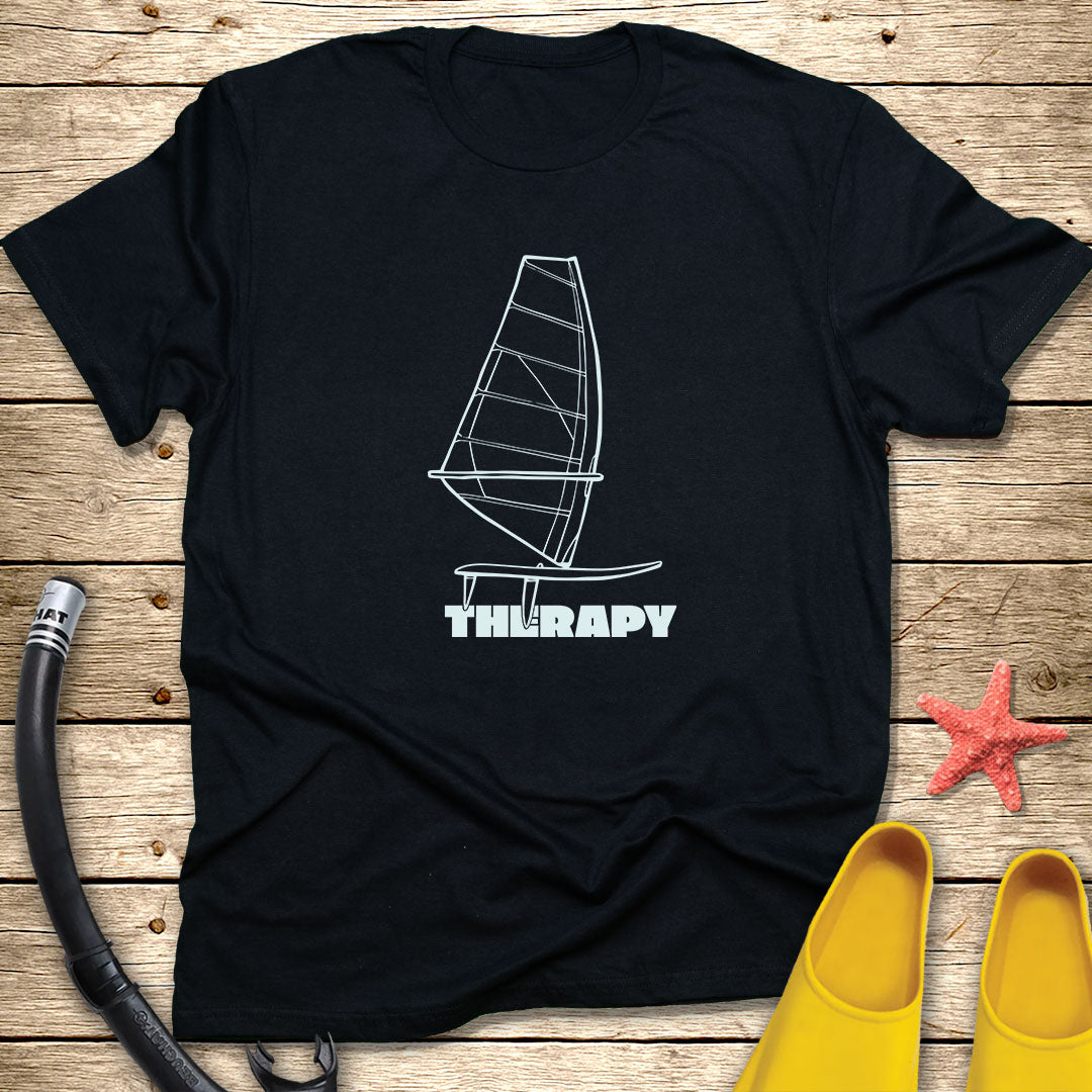 Wind Surfing Therapy Tee