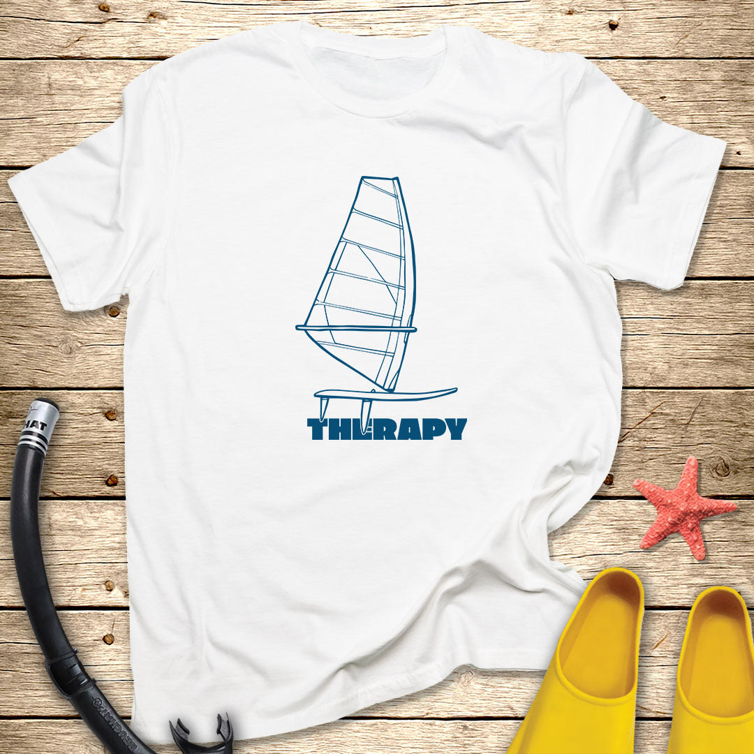 Wind Surfing Therapy Tee