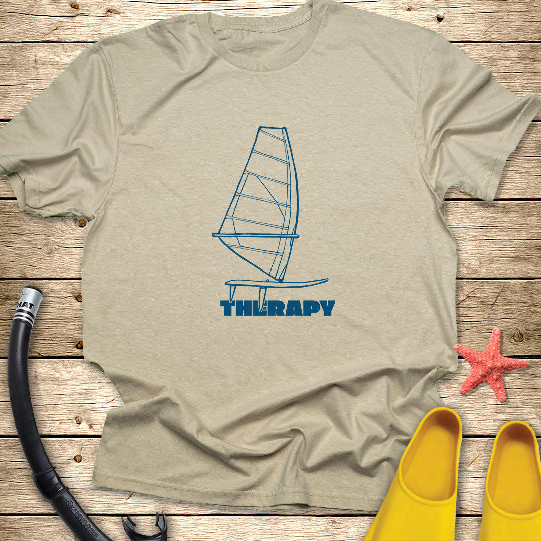 Wind Surfing Therapy Tee