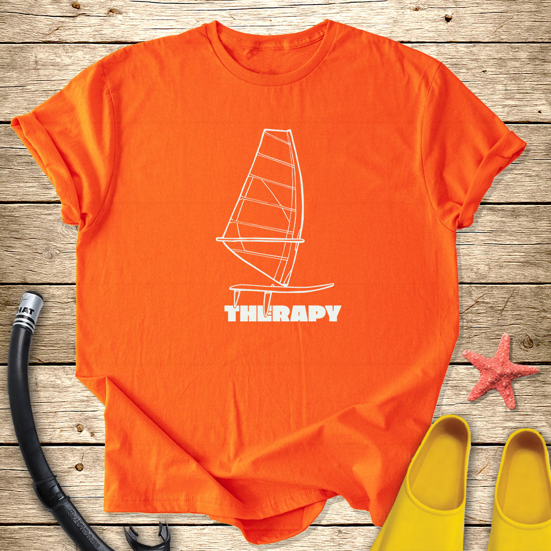 Wind Surfing Therapy Tee