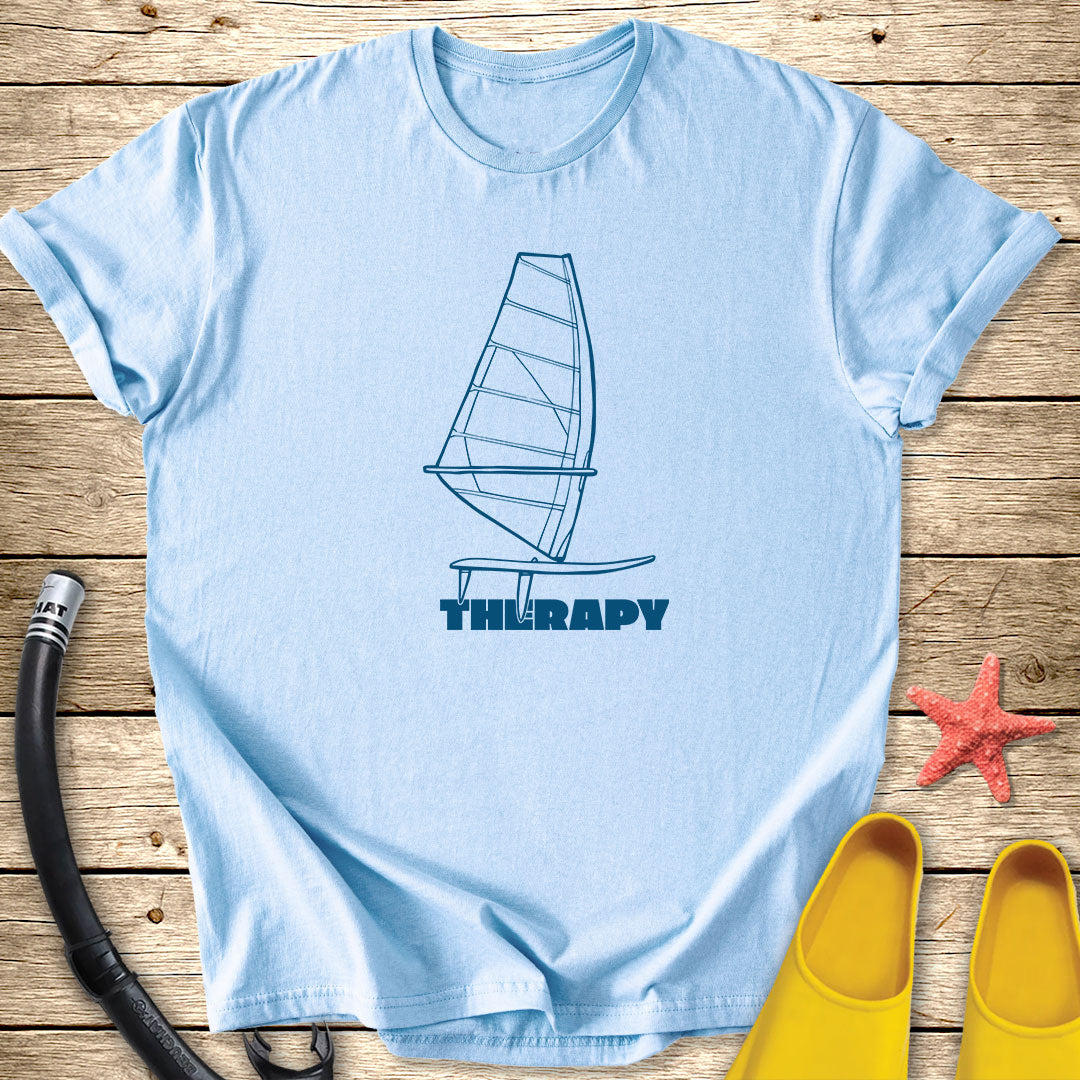 Wind Surfing Therapy Tee