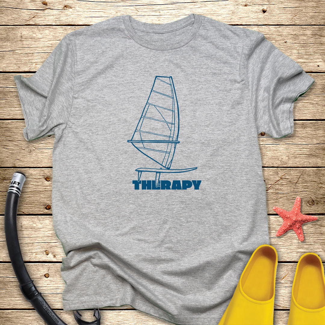 Wind Surfing Therapy Tee