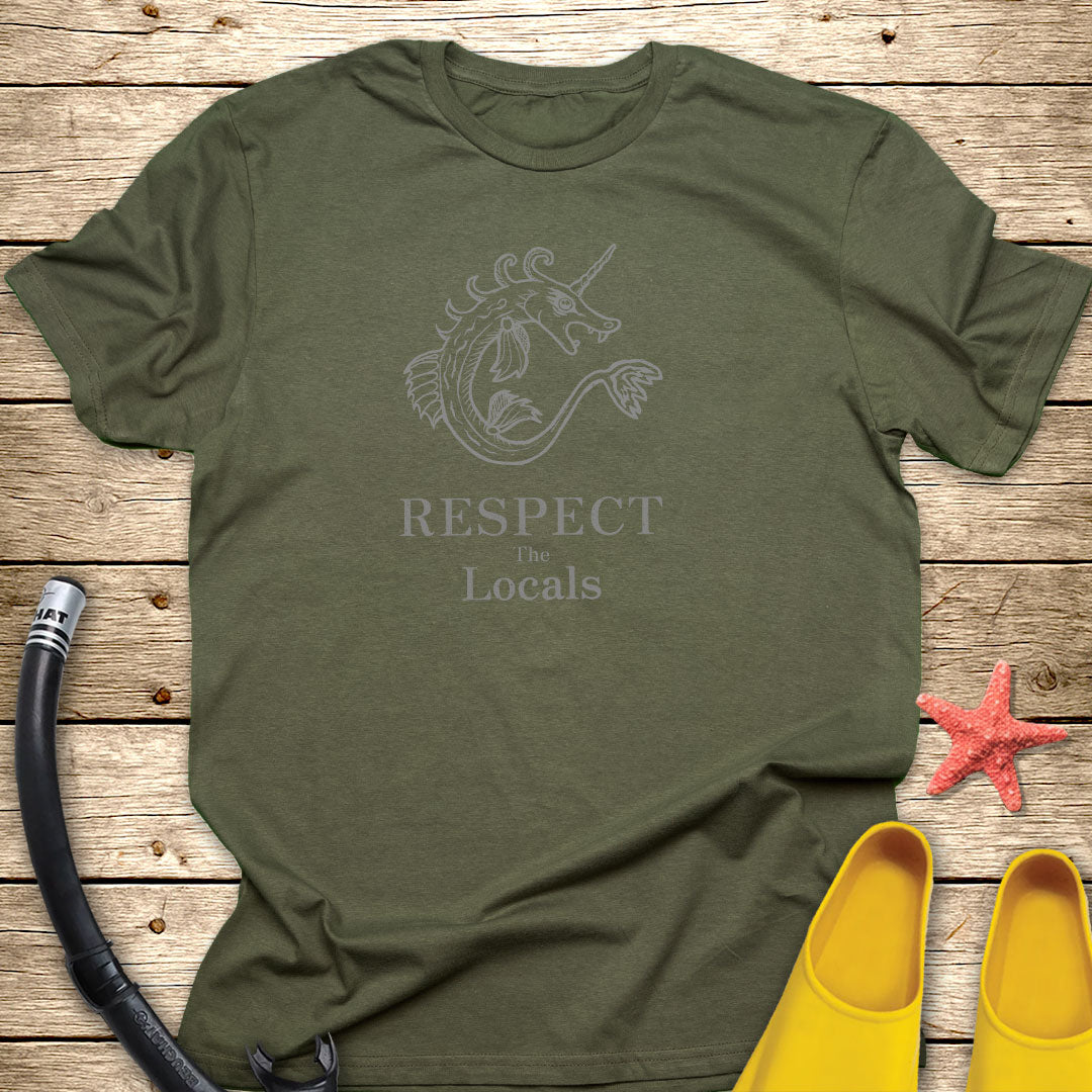 Respect The Locals Medeval Tee