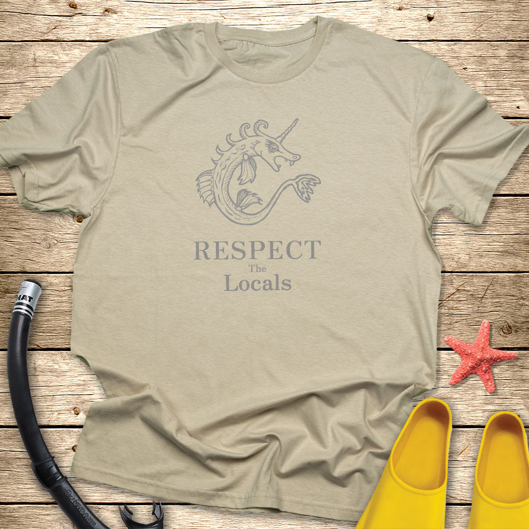 Respect The Locals Medeval Tee