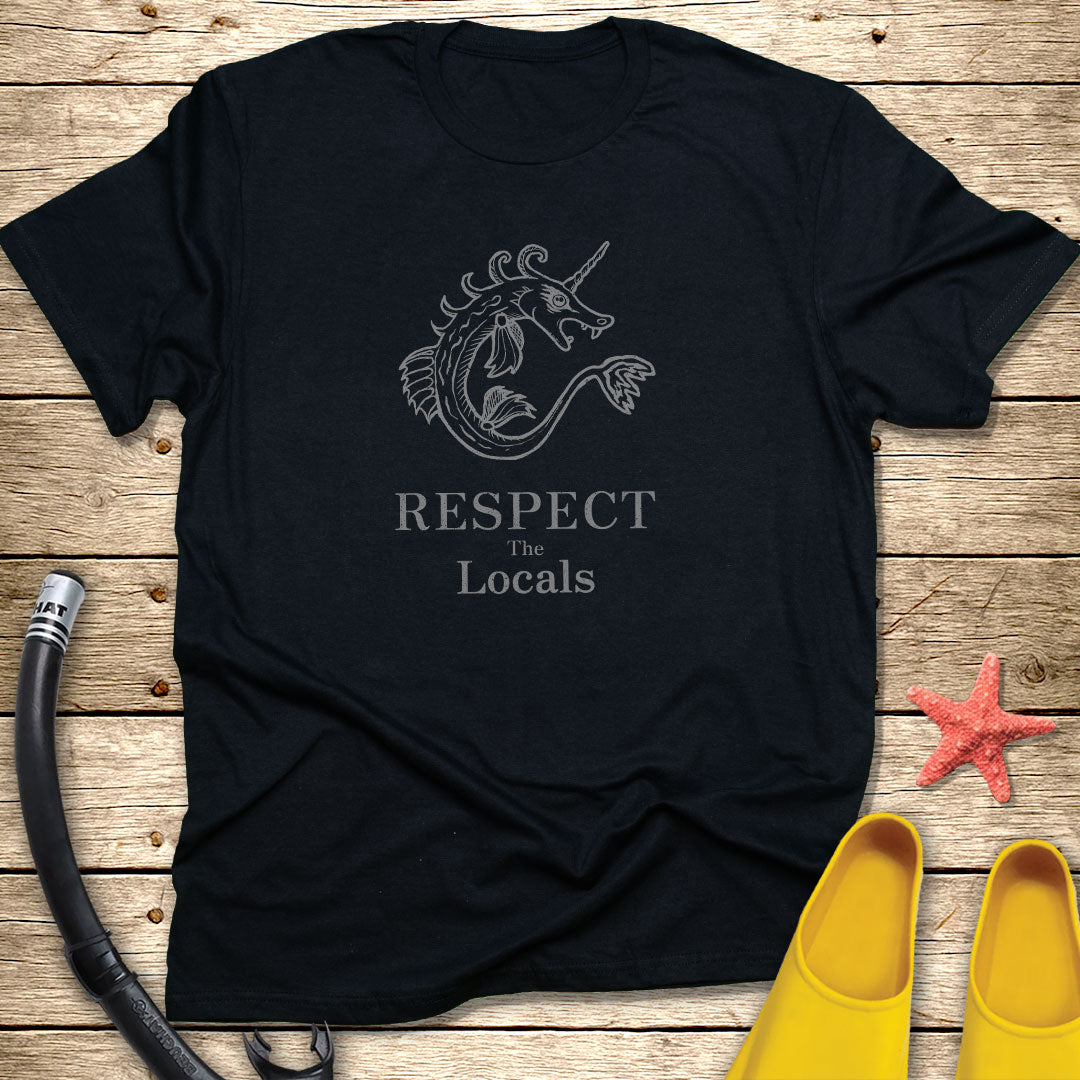Respect The Locals Medeval Tee