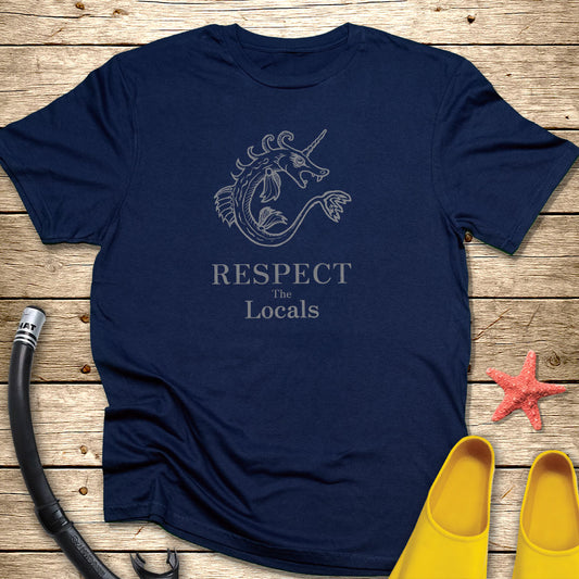 Respect The Locals Medeval Tee
