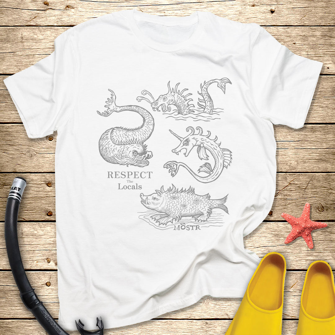 Respect The Locals Medeval Tee