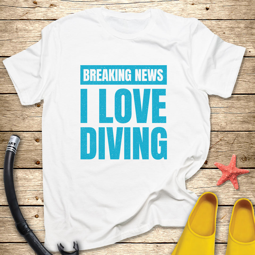 I Love Diving T-Shirt