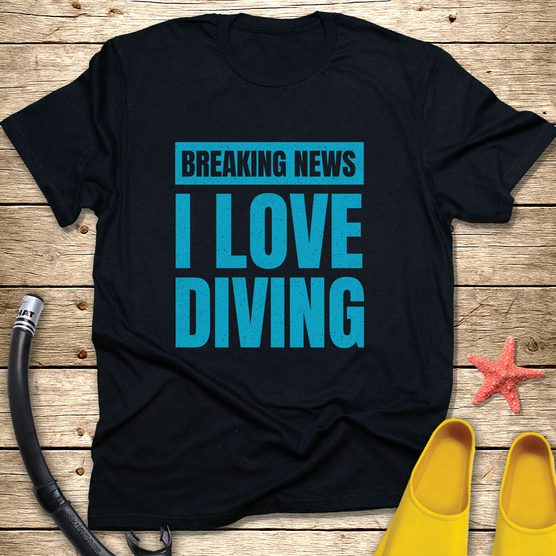 I Love Diving T-Shirt