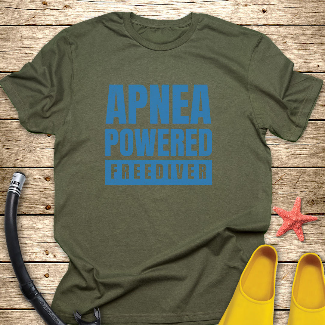 Apnea Powered Freediver T-Shirt