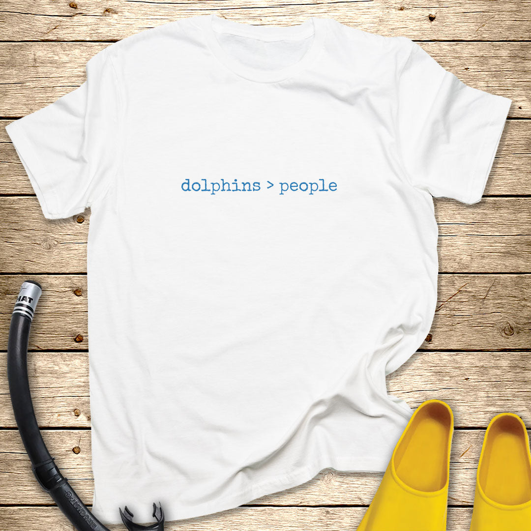 Dolphins > People T-Shirt