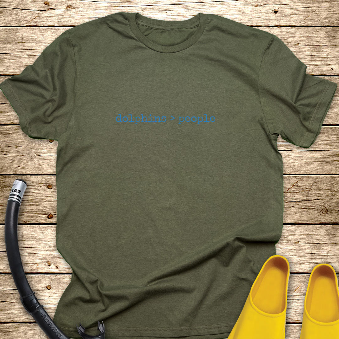 Dolphins > People T-Shirt