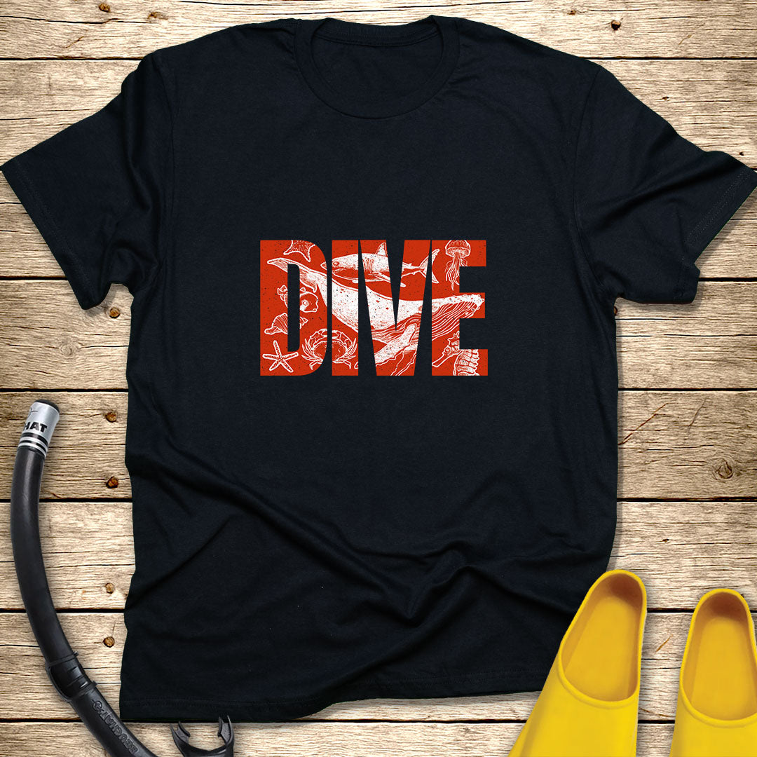 Dive Red T-Shirt