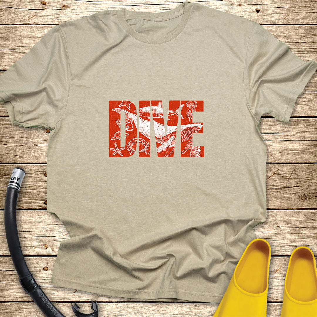 Dive Red T-Shirt