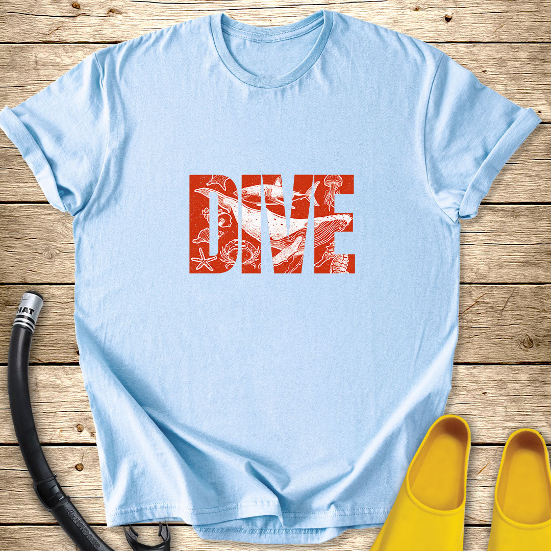 Dive Red T-Shirt