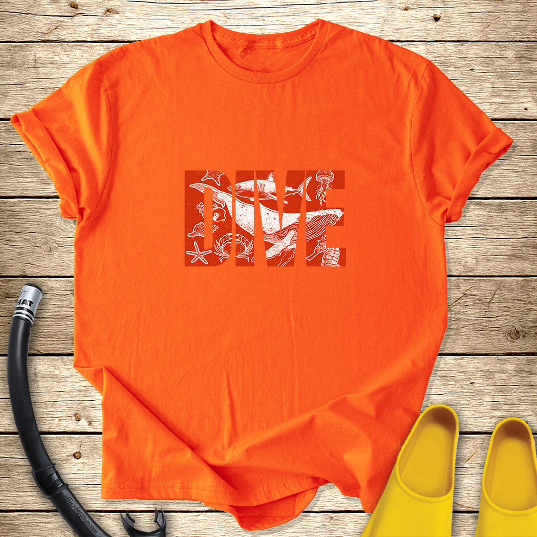 Dive Red T-Shirt