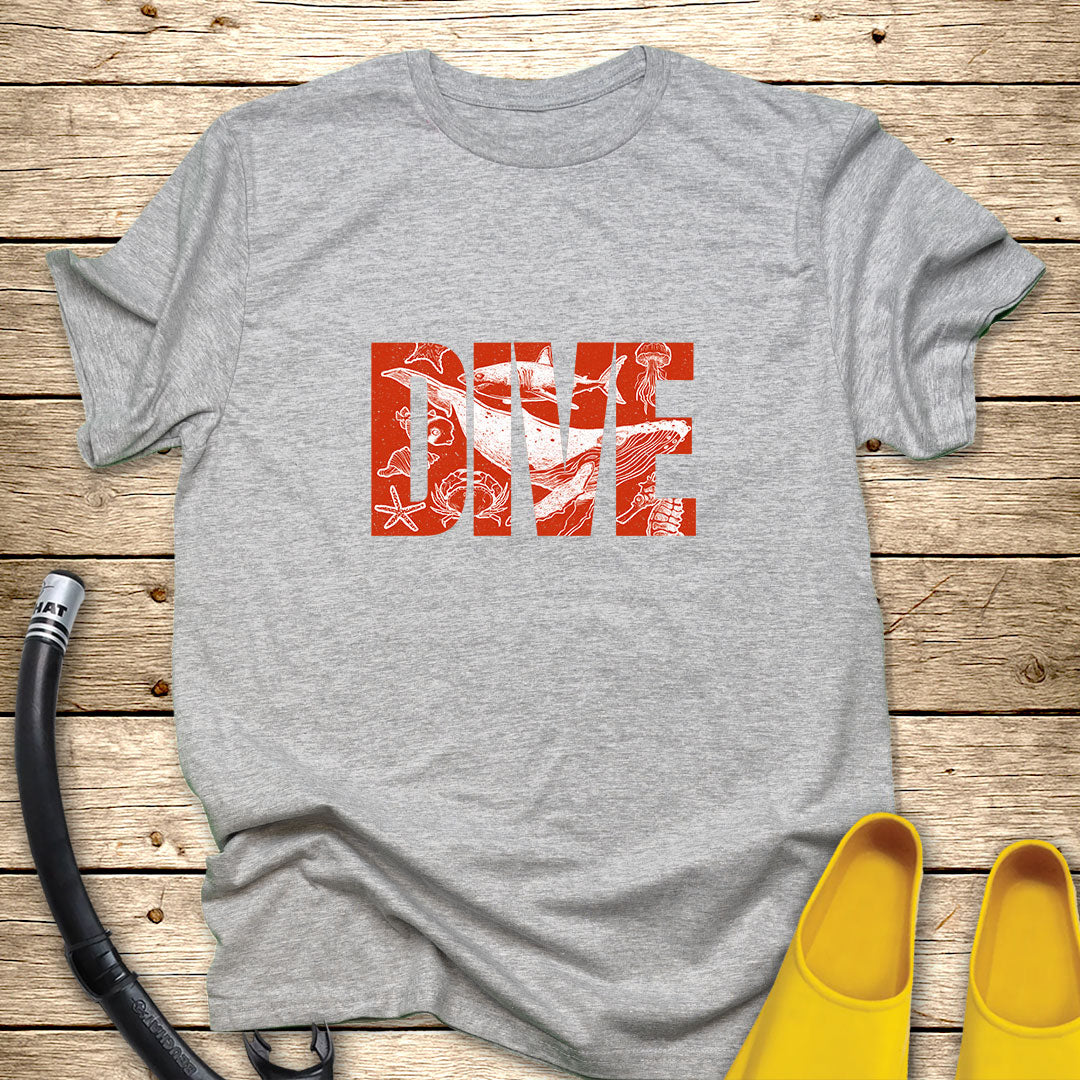 Dive Red T-Shirt