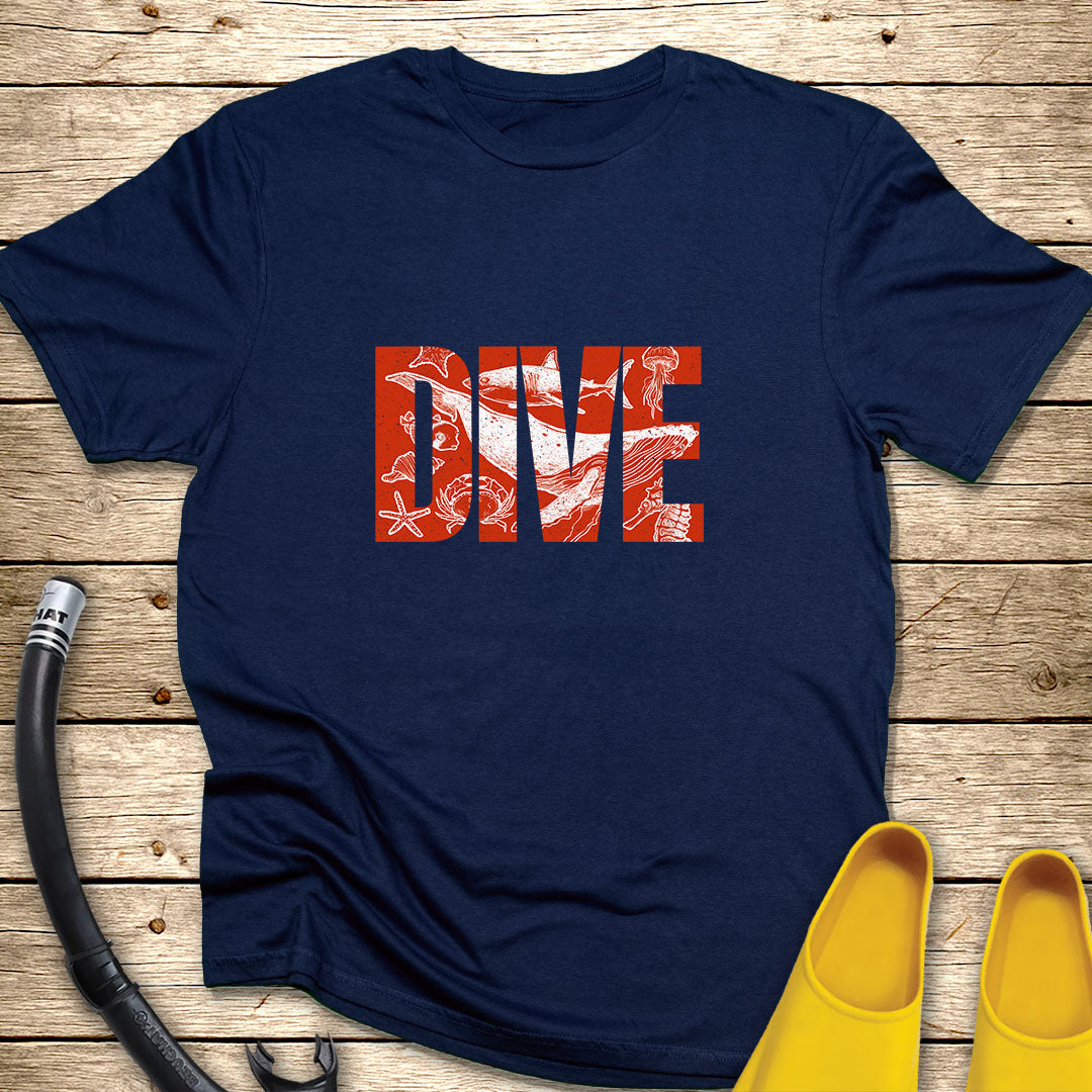 Dive Red T-Shirt