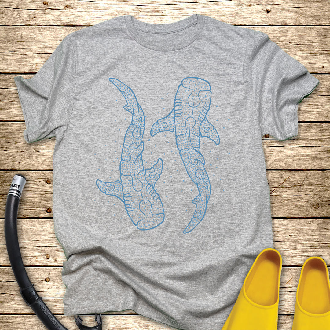 Puzzle Whale Sharks T-Shirt