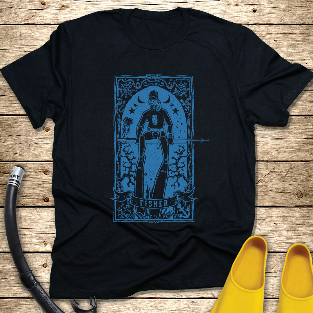 Spearfiher Tarot T-Shirt