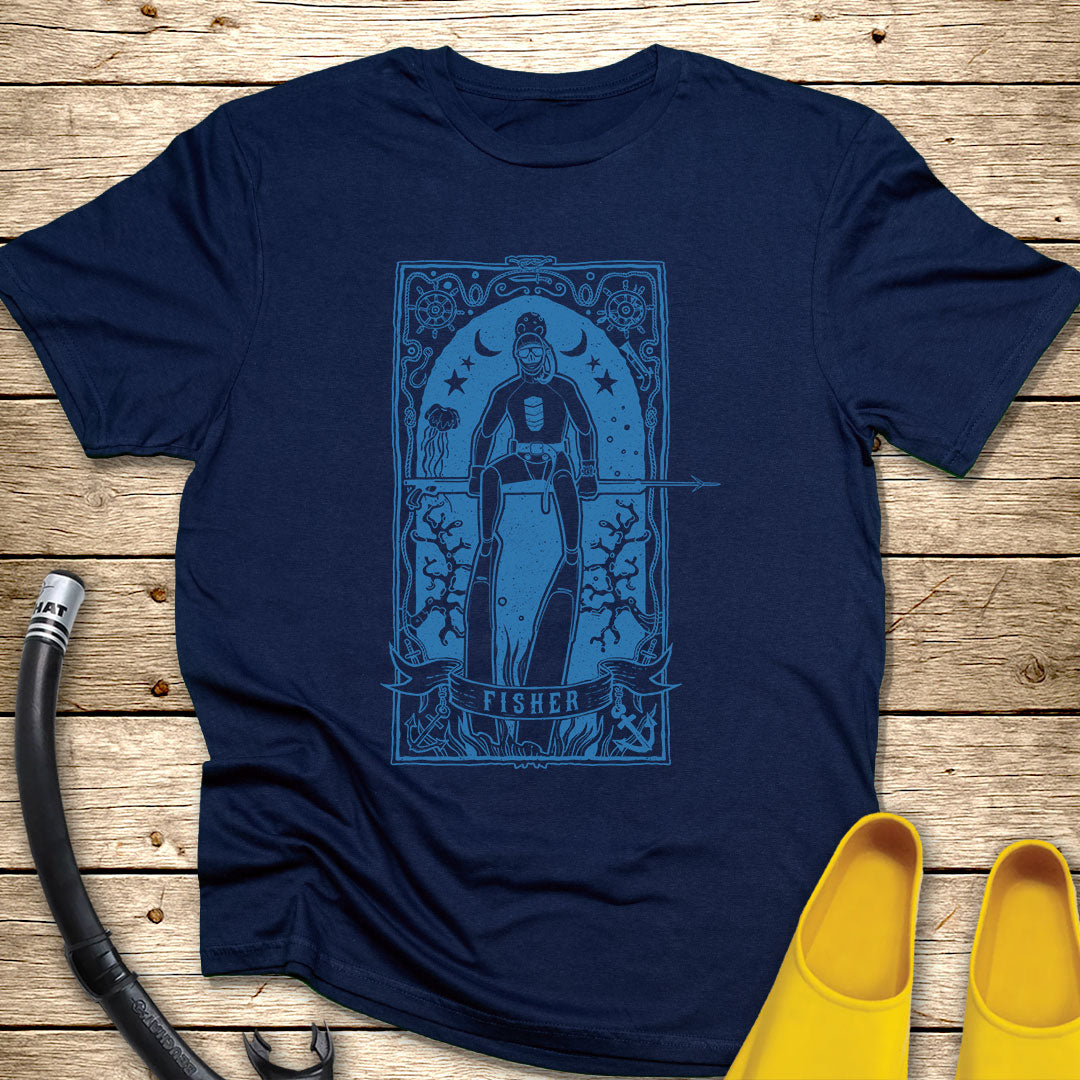 Spearfiher Tarot T-Shirt