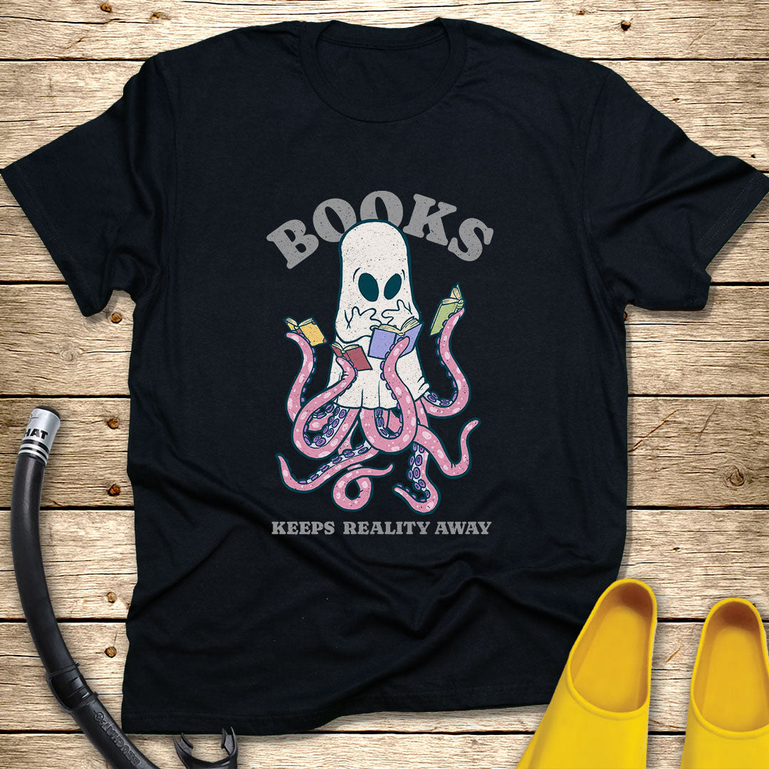 Book Octopus T-Shirt