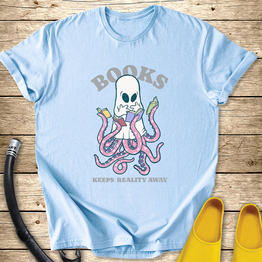 Book Octopus T-Shirt