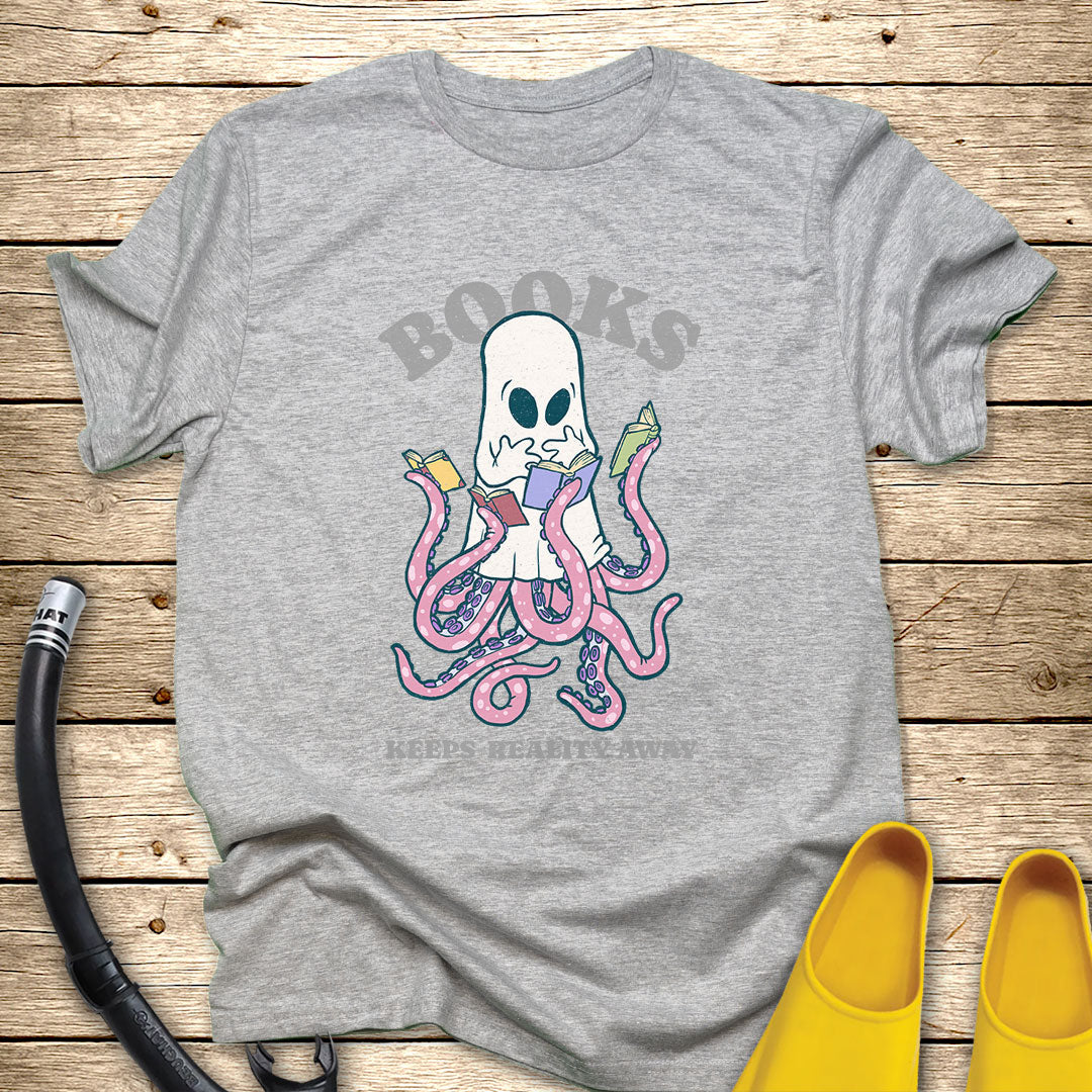 Book Octopus T-Shirt