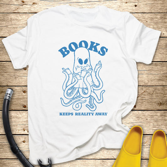 Book Octopus T-Shirt