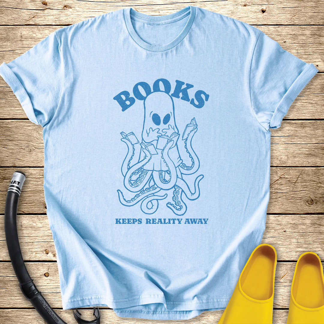 Book Octopus T-Shirt