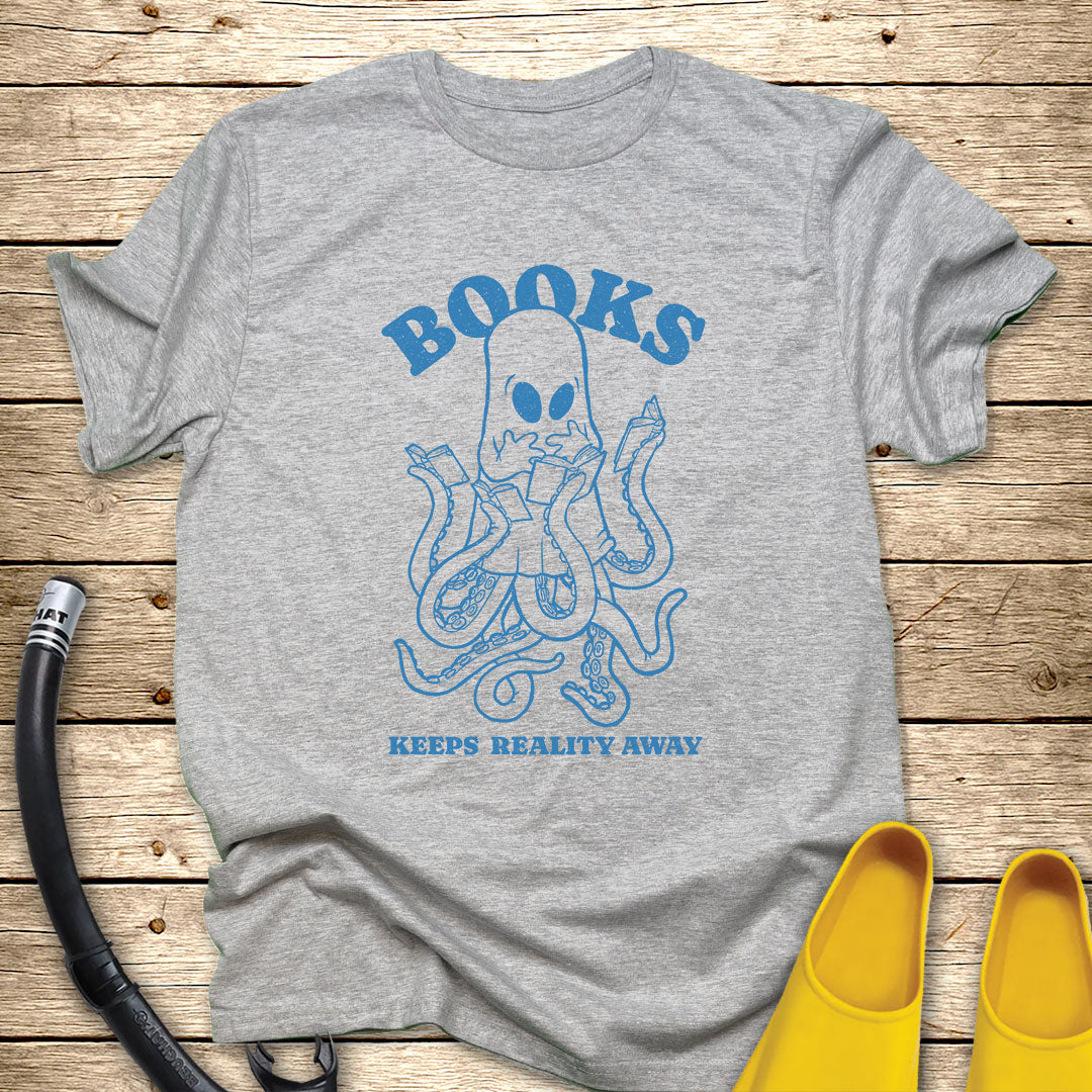 Book Octopus T-Shirt