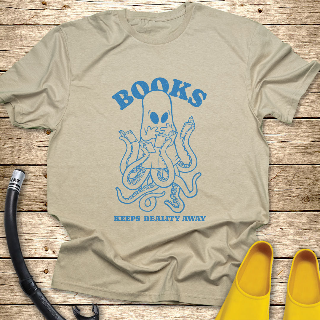 Book Octopus T-Shirt