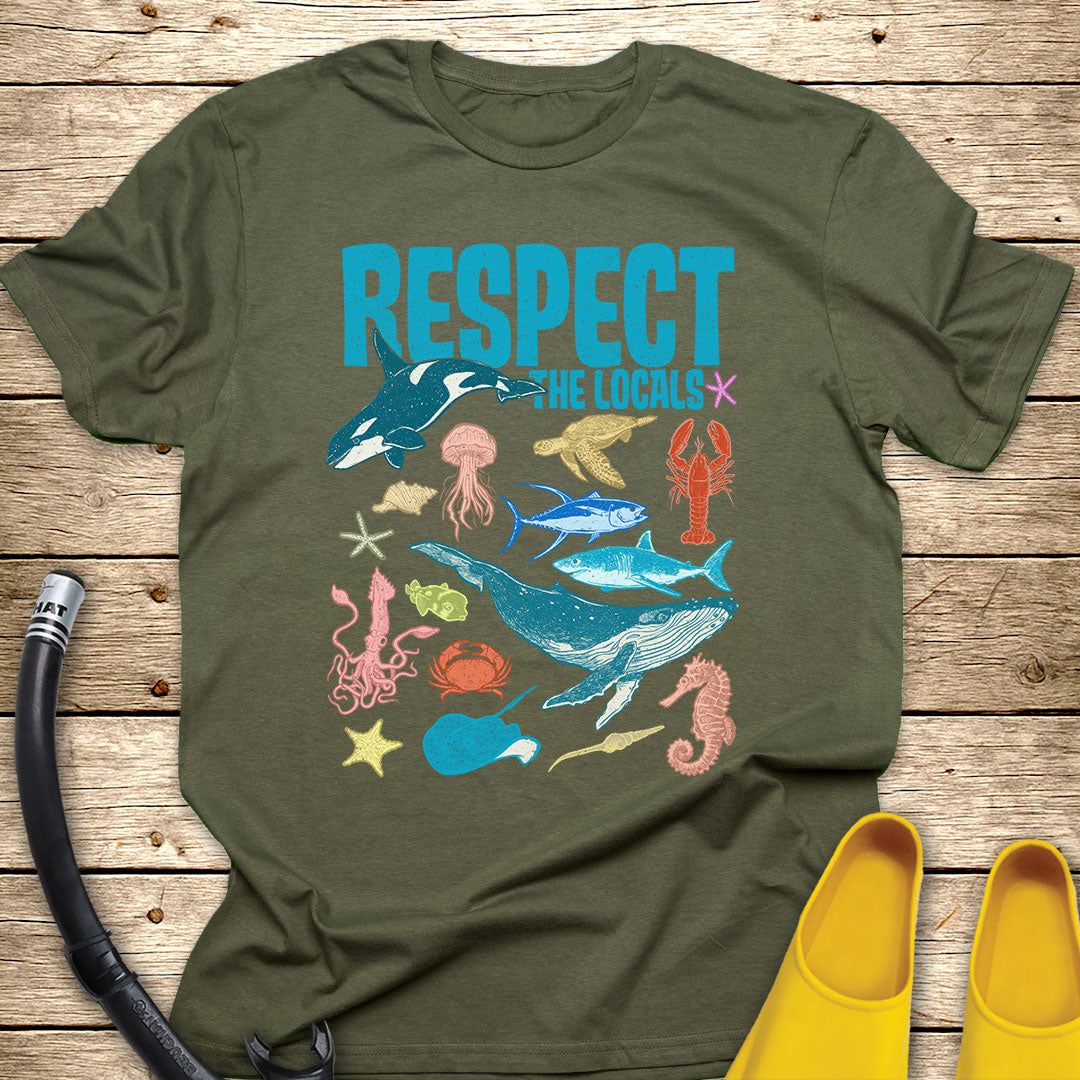 Respect The Locals T-Shirt