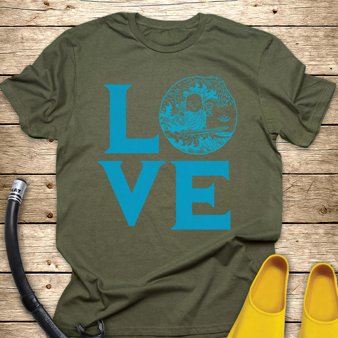 Love Waves Wine and Sun T-Shirt