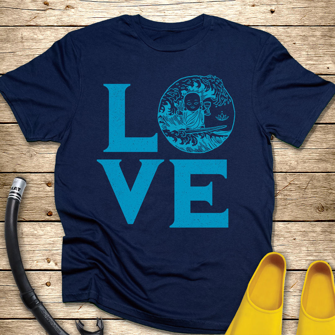 Love Waves Wine and Sun T-Shirt
