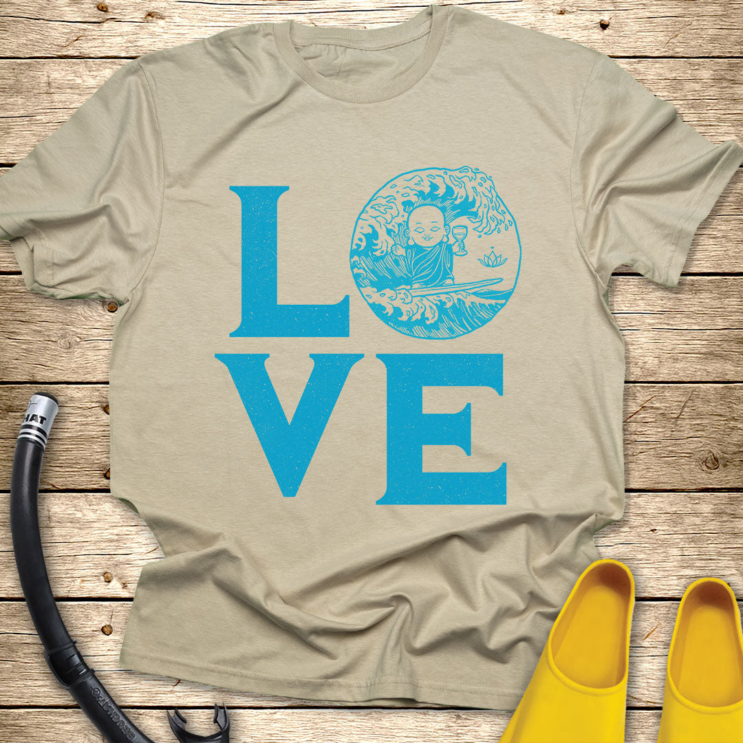 Love Waves Wine and Sun T-Shirt